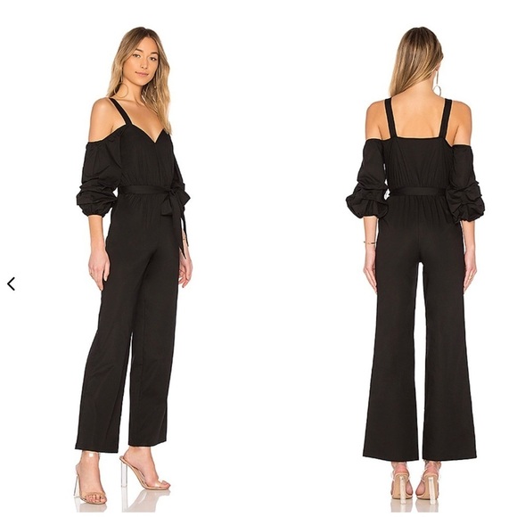 Lovers + Friends Pants - Lovers+Friends Molly off the shoulder Jumpsuit
